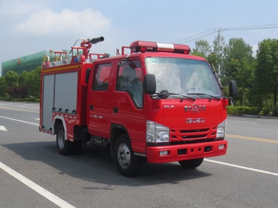 國六慶鈴1.5噸泡沫消防車圖片